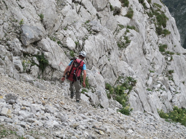 S&uuml;danstieg: Christoph im Kasten (31. Aug.)