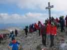 Susanne, Christoph und Gudrun am Grimming, 2.351 m (31. Aug.)