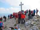 Ich, Susanne, Christoph und Gudrun am Grimming, 2.351 m (31. Aug.)