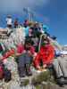 Gudrun und Christoph am Grimming, 2.351 m (31. Aug.)