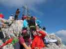 Gudrun und Christoph am Grimming, 2.351 m (31. Aug.)