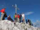 Gudrun, Christoph, Susanne und ich am Grimming, 2.351 m (31. Aug.)