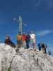 Gudrun, Christoph, Susanne und ich am Grimming, 2.351 m (31. Aug.)