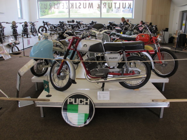 Puch-Motorrad-Ausstellung im Kultur- und Musikzentrum