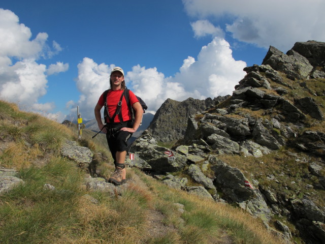 Jörg in der Hinterkarscharte, 2.274 m (7. Sept.)