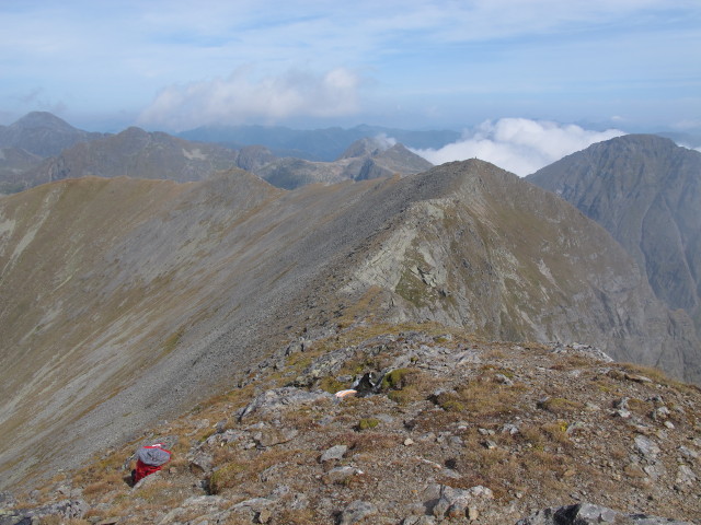 Dachleiteck vom Rupprechtseck aus (8. Sept.)