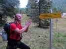 Jörg bei der Grafenhütte (7. Sept.)