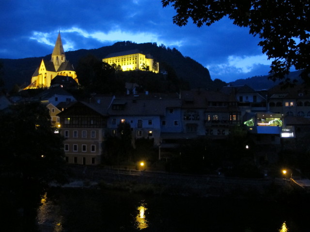 Stadtpfarrkirche St. Matthäus und Schloss Murau