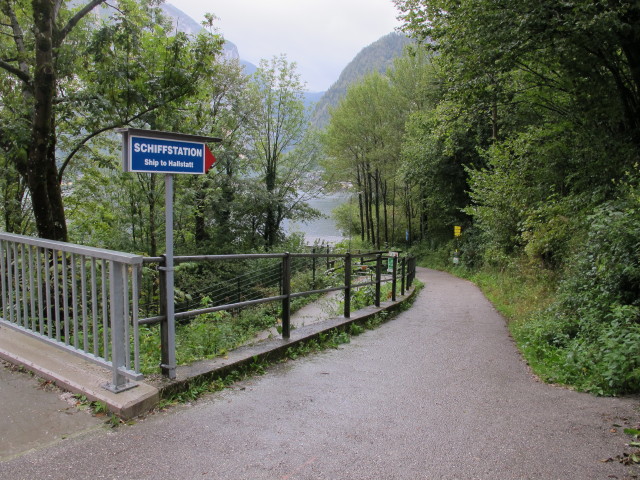 Bahnhof Hallstatt, 514 m (13. Sept.)