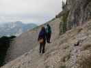 Hannelore und Irene zwischen Augstalm und Loser-Klettersteig