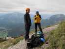 Loser-Klettersteig: Hannelore und Irene beim Einstieg