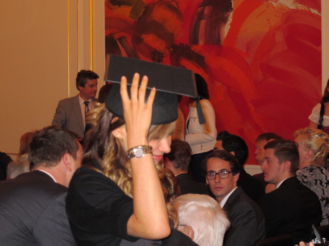 Daniela im Großen Redoutensaal