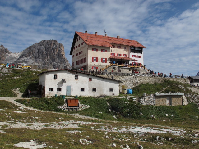 Drei-Zinnen-Hütte, 2.405 m (22. Sept.)