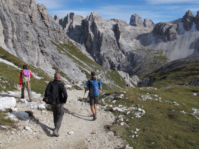 Weg 102 auf der Bödenalpe (22. Sept.)