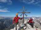 Ich auf der Großen Zinne, 2.999 m (21. Sept.)