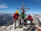 Ich, Herbert und Kilian auf der Großen Zinne, 2.999 m (21. Sept.)