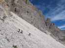 zwischen Großer Zinnenscharte und Rifugio Auronzo (21. Sept.)