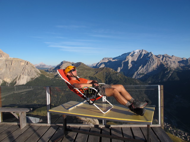 Ich am Col Rodella, 2.484 m