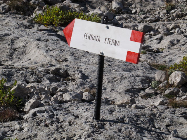 zwischen Passo di Fed&agrave;ia und Via Ferrata Eterna
