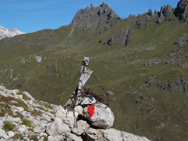 zwischen Passo di Fedàia und Via Ferrata Eterna