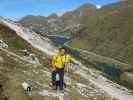 Axel zwischen Passo di Fedàia und Via Ferrata Eterna