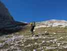 Axel zwischen Passo di Fedàia und Via Ferrata Eterna