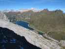 Lago di Fedaia von der Via Ferrata Eterna aus