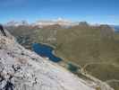 Lago di Fedaia von der Via Ferrata Eterna aus