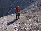 Axel beim Ausstieg der Ferrata B. Pontura