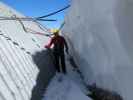 Axel zwischen Rifugio Serauta und Ghiacciaio della Marmolada