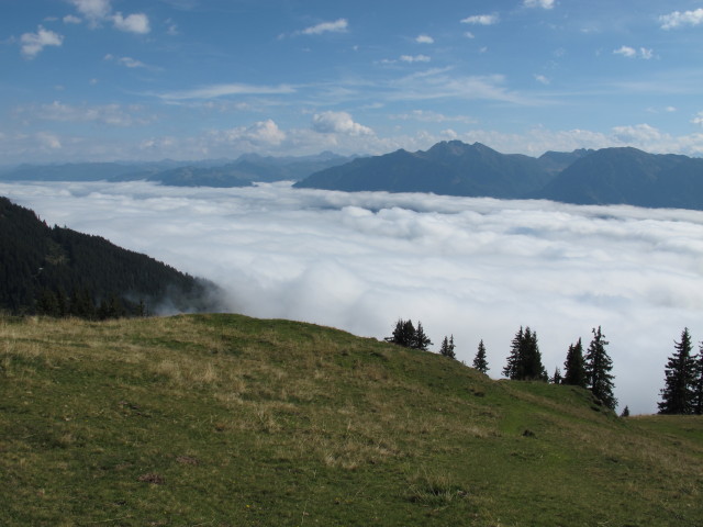 vom Gamskögerl Richtung Südosten (28. Sept.)