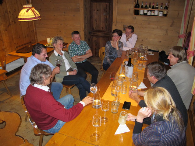 im Heurigen Wieninger