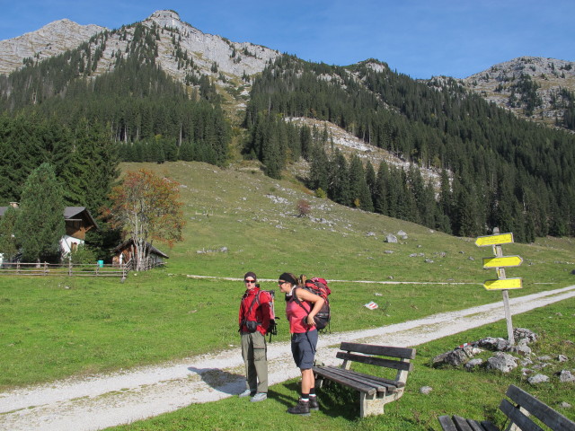 Christoph und Gudrun auf der Hinteregger Alm