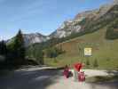 Gudrun und Christoph am Parkplatz Hinteregger Alm