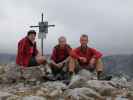 Gudrun, Christoph und ich am Angerkogel, 2.114 m