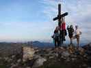 Christiane, Dieter, Irene und ich auf der Roten Wand, 1.505 m