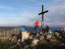 Dieter und Irene auf der Roten Wand, 1.505 m