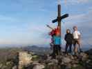 Christiane, Dieter, Irene und ich auf der Roten Wand, 1.505 m