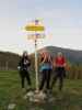 Irene, Christiane und Dieter auf der Tyrnauer Alm