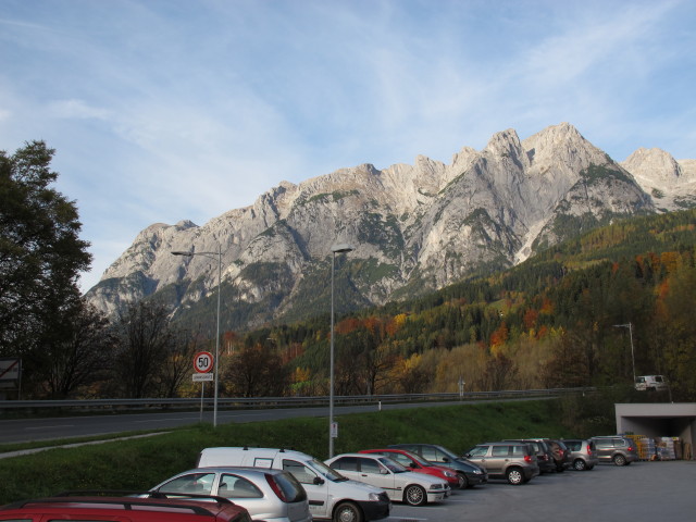 Tennengebirge von Pfarrwerfen aus (25. Okt.)