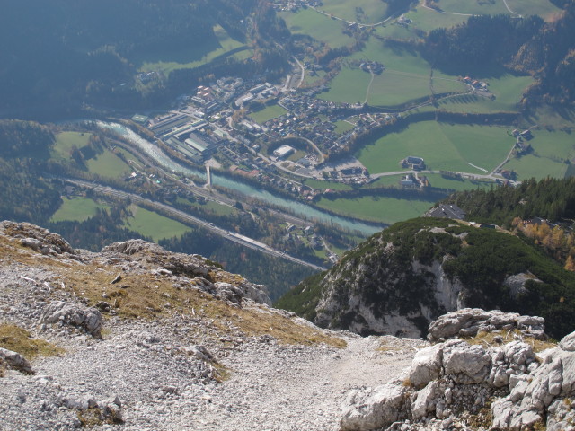 Tenneck vom Hochkogelsteig aus (27. Okt.)