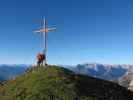 Erich und ich am Tauernkogel, 2.247 m (26. Okt.)