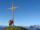 Erich und ich am Tauernkogel, 2.247 m (26. Okt.)