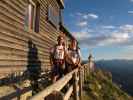 Ich und Erich bei der Werfener Hütte, 1.967 m (26. Okt.)