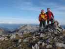 Erich und ich am Hiefler, 2.378 m (27. Okt.)