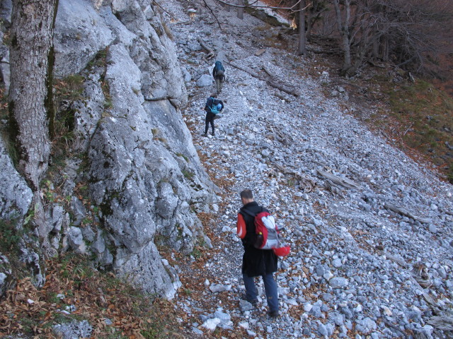 Irene, Christiane und Dieter im Stadelwandgraben