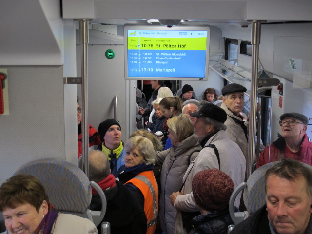 ET3 als P 6809 zwischen St. Pölten Alpenbahnhof und Ober-Grafendorf