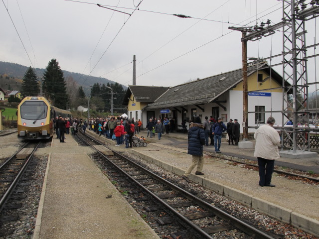 ET2 als P 39915 im Bahnhof Kirchberg an der Pielach, 372 m