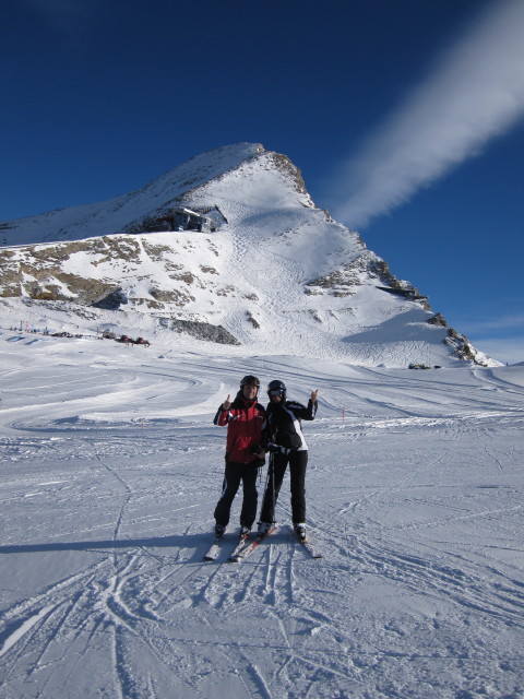 Ich und Eva-Maria auf der Keespiste 1
