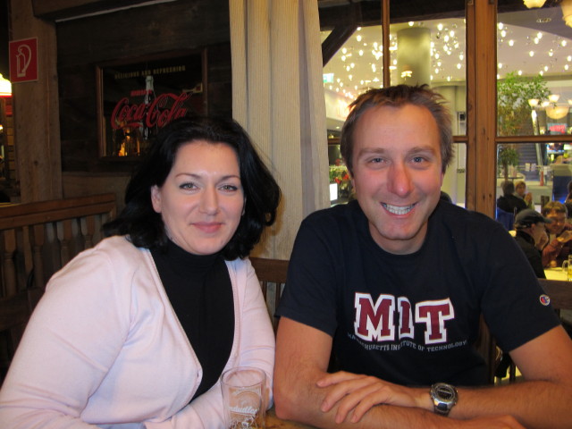 Emina und ich im Saloon Donauplex